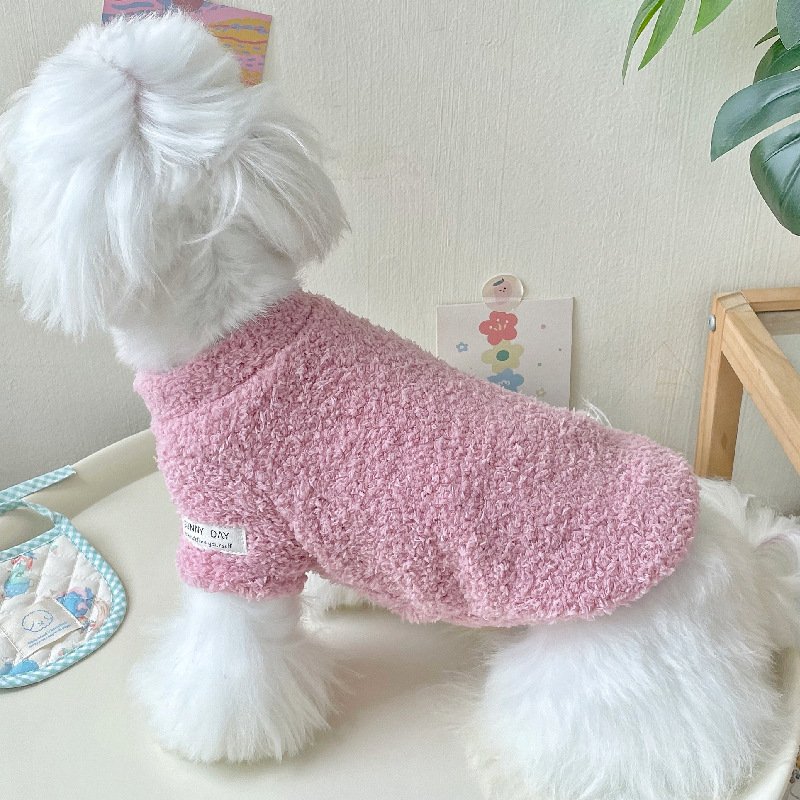 Double-sided Cloud Velvet Thickened Pet Puppy Clothes - Image 8