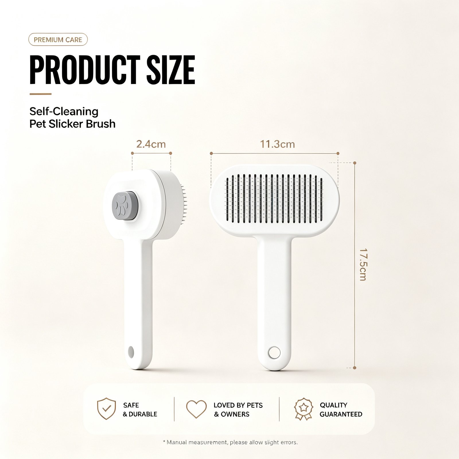 Self-Cleaning Slicker Brush - Image 9
