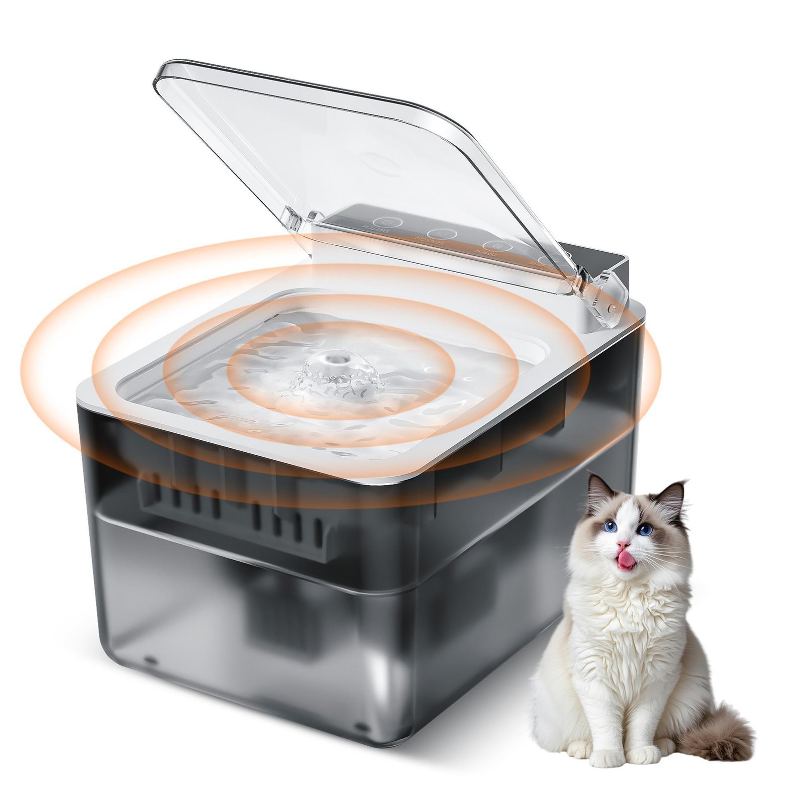 Stainless Steel Pet Water Fountain