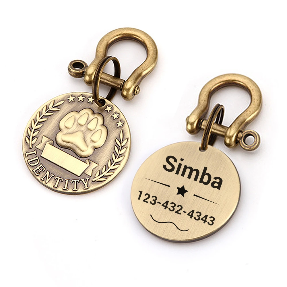Personalized Engraved Pet ID Tag