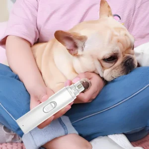 Cordless Dog Nail Grinder — 2-Speed, USB Rechargeable