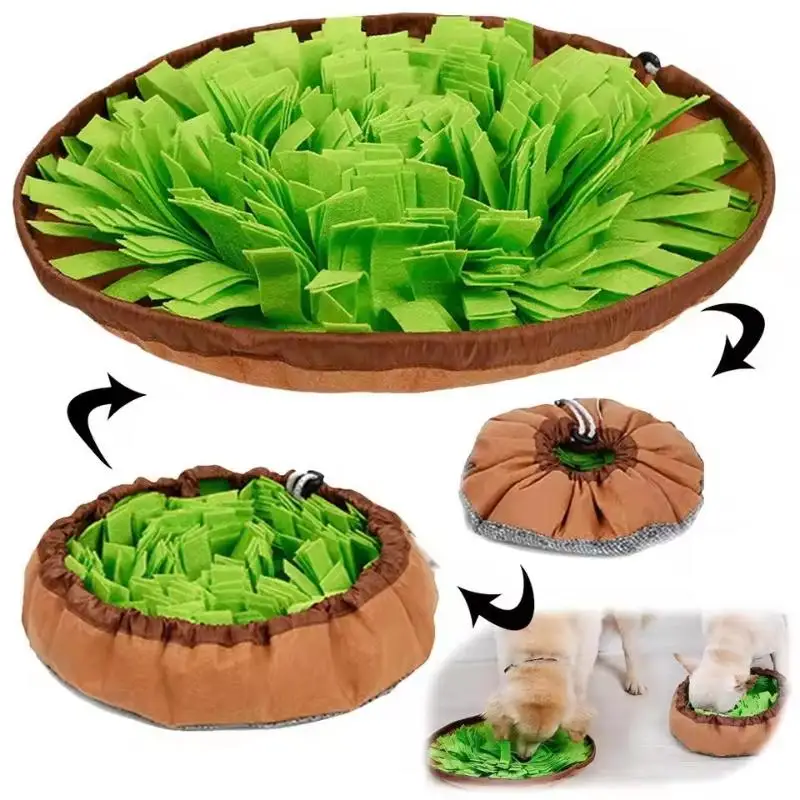 Snuffle Mat interactive foraging game