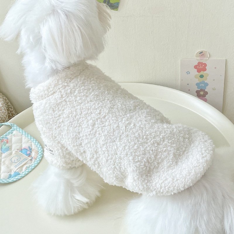 Double-sided Cloud Velvet Thickened Pet Puppy Clothes - Image 6
