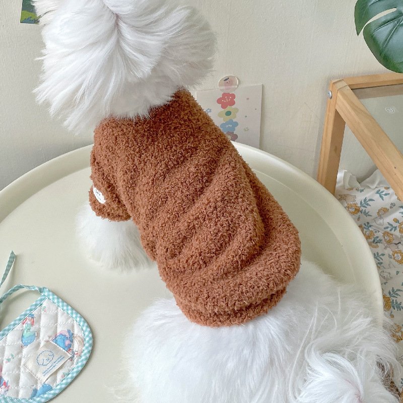 Double-sided Cloud Velvet Thickened Pet Puppy Clothes - Image 7