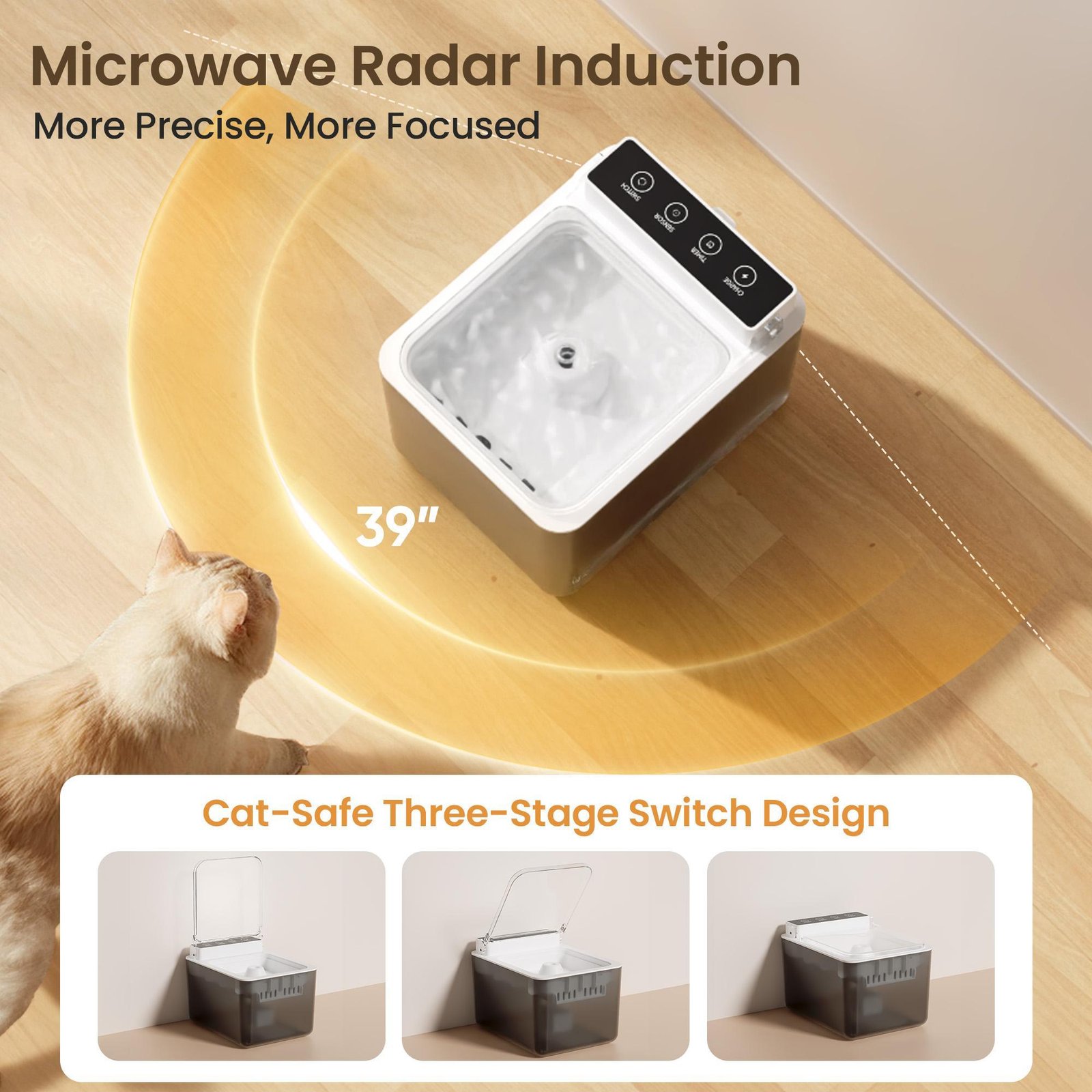 Stainless Steel Pet Water Fountain - Image 5