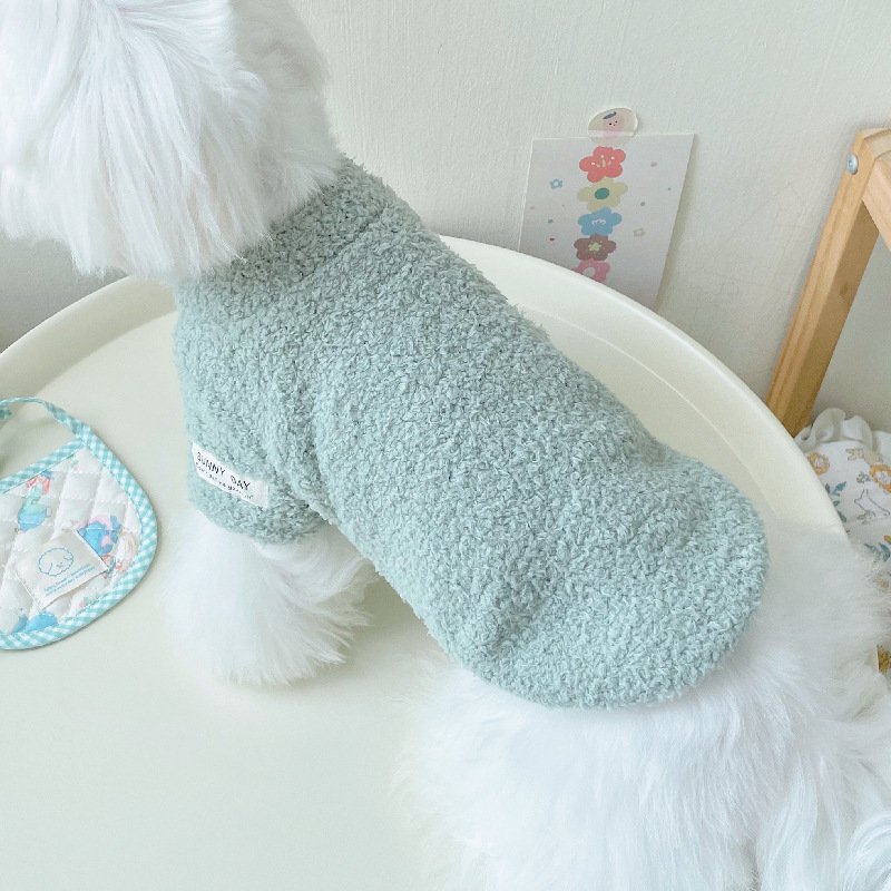 Double-sided Cloud Velvet Thickened Pet Puppy Clothes - Image 9