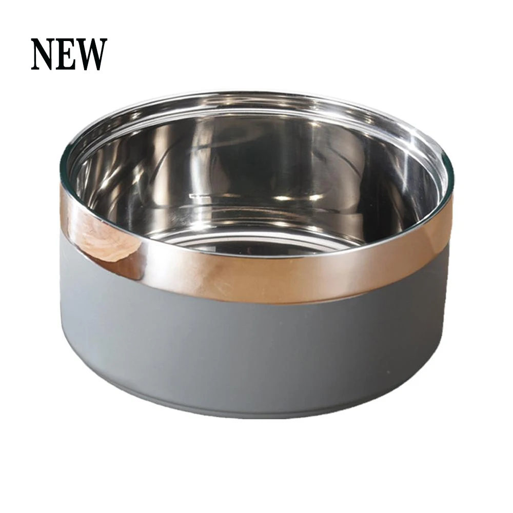 Stainless Steel Double-Vacuum Dog & Cat Bowl - Image 2