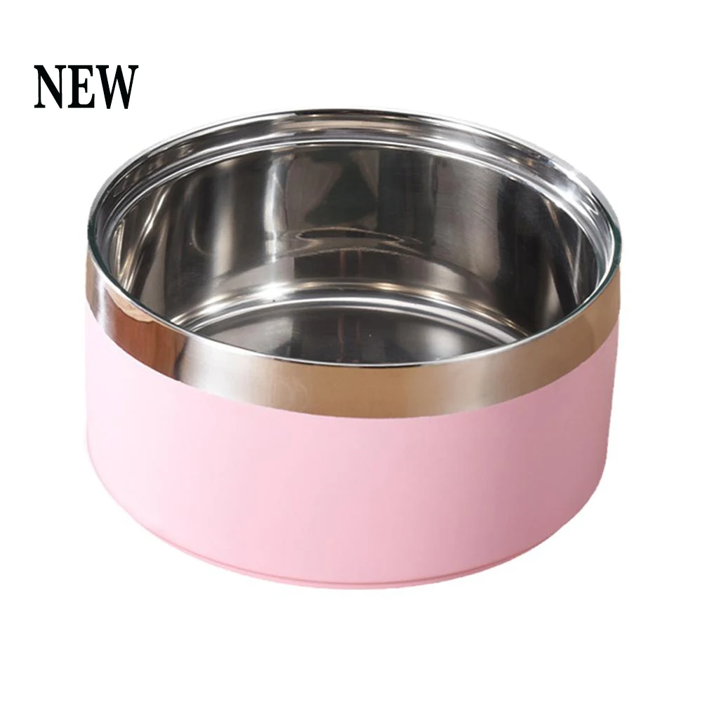 Stainless Steel Double-Vacuum Dog & Cat Bowl - Image 3