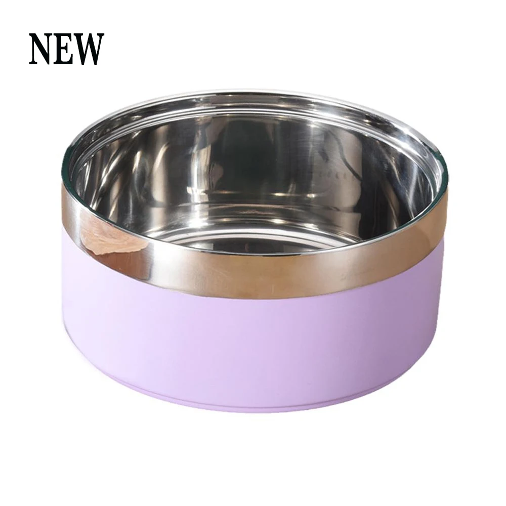 Stainless Steel Double-Vacuum Dog & Cat Bowl - Image 4
