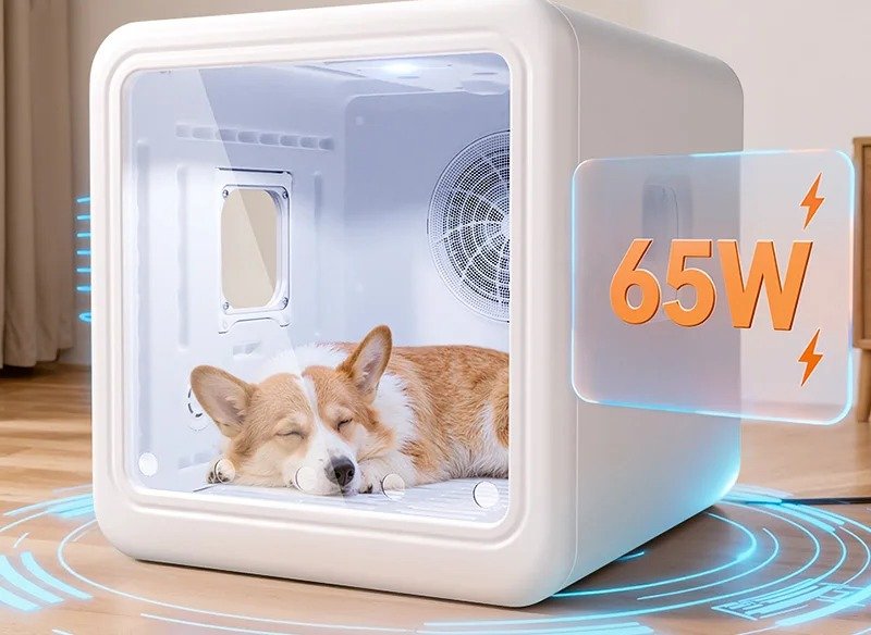 Automatic Pet Drying Box (70L, US Plug)